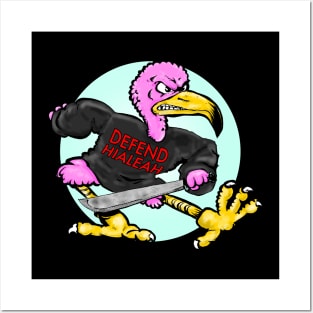 DEFEND HIALEAH - FREDERICO FLAMINGO Posters and Art